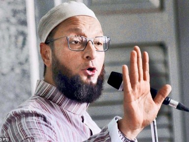 Owaisi was addressing a public meeting organized by All India Muslim Personal Law Board
